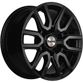 Carwel Барал 8x17 6*139.7 ET25 DIA106.1 BL Литой