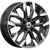 K&K Морейн 6.5x17 5*112 ET38 DIA66.6 Алмаз черный Литой