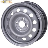 ТЗСК LADA Vesta 6.5x16 4*100 ET50 DIA60.1 Silver Штампованный