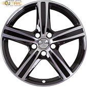Скад Адмирал 6.5x17 5*112 ET45 DIA66.6 Алмаз Литой