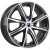 K&K Арнар 6x15 4*100 ET45 DIA67.1 Алмаз черный Литой