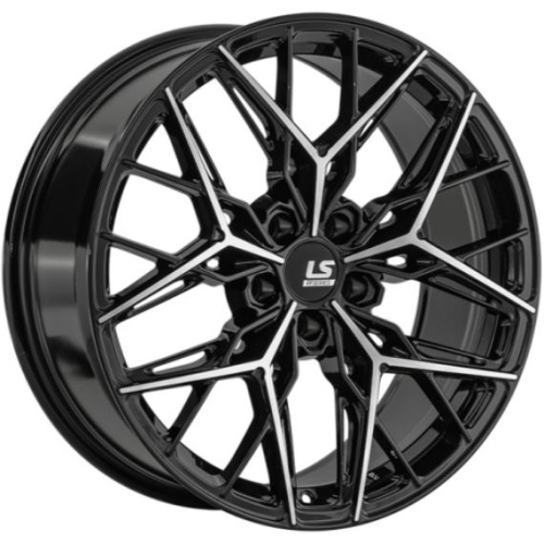 LS FlowForming RC106 8.5x19 5*112 ET30 DIA66.6 BKF Литой