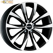 MAK Wolf 7.5x17 5*108 ET45 DIA72.3 Ice Black Литой