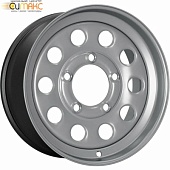 Trebl 8665 5.5x15 5*139.7 ET5 DIA108.1 Silver Штампованный