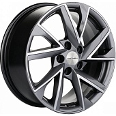 Khomen KHW 1714 7x17 5*114.3 ET48.5 DIA67.1 Gray-FP Литой