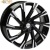Khomen KHW 1901 7.5x19 5*114.3 ET40 DIA64.1 Black-FP Литой Khomen KHW 1901 7.5x19 5*114.3 ET40 DIA64.1 Black-FP Литой