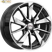 iFree Зиплайн 6.5x16 5*110 ET40 DIA63.3 Блэк Платинум Литой