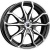 K&K Brent 6x16 4*100 ET45 DIA67.1 Алмаз черный Литой