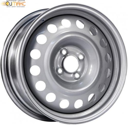 Trebl 52A36C 5.5x13 4*100 ET36 DIA60.1 Silver Штампованный