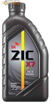 Масло ZIC X7 LS 5W30 моторное синтетическое 1 л