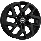 MAK Gravel 6.5x16 6*130 ET62 DIA84.1 Matt Black Литой