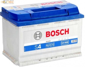 Аккумулятор BOSCH Silver 74 А/ч обратная R+ EN 680A, 278x175x190 0 092 S40 080 103