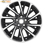 Khomen KHW 1804 7.5x18 5*108 ET45 DIA60.1 Black-FP Литой