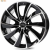 Rial Lugano 7.5x17 5*100 ET36 DIA63.3 Diamond Black Front Polished Литой