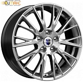 K&K Солт 6.5x17 5*112 ET38 DIA66.6 Дарк платинум Литой