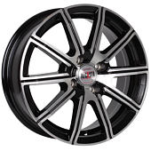 Alcasta M55 6x15 5*100 ET38 DIA57.1 BKF Литой
