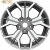 Khomen KHW 1715 7x17 5*112 ET40 DIA57.1 Gray-FP Литой Khomen KHW 1715 7x17 5*112 ET40 DIA57.1 Gray-FP Литой