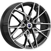 K&K Вудроф 7x18 5*108 ET38 DIA54.1 Алмаз черный Литой