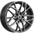 K&K Вудроф 7x18 5*108 ET38 DIA54.1 Алмаз черный Литой