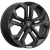 K&K КР015 7.5x19 5*108 ET47 DIA60.1 Fury black Литой