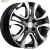 Khomen KHW 1503 6x15 4*100 ET50 DIA60.1 Gray Литой