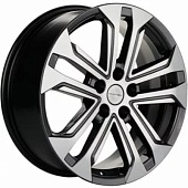Khomen KHW 1803 7x18 5*108 ET40 DIA60.1 Gray-FP Литой