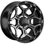 LS FlowForming RC68 9x20 6*114.3 ET25 DIA67.1 BKF Литой
