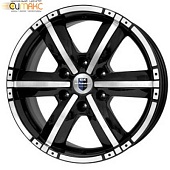 K&K Окинава 8x18 6*114.3 ET30 DIA66.1 Алмаз черный Литой