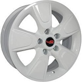 Replica LA NS25 6.5x16 5*114.3 ET40 DIA66.1 White Литой