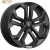Скад КР015 7.5x19 5*108 ET47 DIA60.1 Fury black Литой