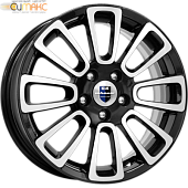 K&K Неман 6x15 4*100 ET39 DIA56.6 Алмаз черный Литой