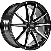 Megami MGM-40 6.5x16 5*110 ET40 DIA63.3 BKF Литой