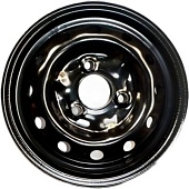 Accuride ВАЗ 1111 4x12 3*98 ET40 DIA58.6 Black Штампованный
