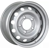 Trebl 64G48L P 6x15 5*139.7 ET40 DIA98.6 Silver Штампованный