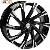 Khomen KHW 1901 7.5x19 5*114.3 ET53 DIA67.1 Black-FP Литой