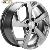 Khomen KHW 1712 7x17 5*112 ET46 DIA66.6 G-Silver Литой