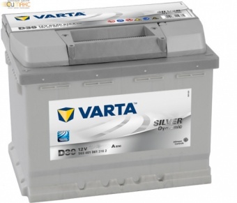 Аккумулятор VARTA Silver Dynamic 63 А/ч прямая L+ EN 610A, 242x175x190 D39 563 401 061 316 2