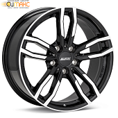 Alutec Drive 8x18 5*120 ET30 DIA72.6 Diamond Black Front Polished Литой