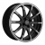 Khomen KHW 1707 6.5x17 4*100 ET49 DIA54.1 Black-FP Matt Литой