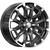 Скад Авилис 8x18 6*139.7 ET33 DIA106.1 Алмаз Литой