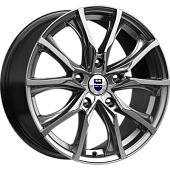 K&K Твист 7.5x17 5*112 ET45 DIA66.6 Дарк платинум Литой