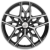 Khomen KHW 1709 7x17 5*110 ET40 DIA67.1 Black-FP Литой