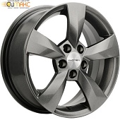 Khomen KHW 1504 6x15 5*100 ET43 DIA57.1 Gray Литой