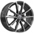 K&K Меренге 7.5x17 5*114.3 ET45 DIA60.1 Алмаз черный Литой