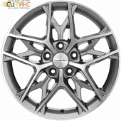 Khomen KHW 1709 7x17 5*108 ET45 DIA60.1 Gray Литой