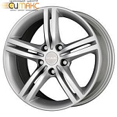 MAK Veloce Italia 7.5x17 5*108 ET45 DIA72.3 Silver Литой
