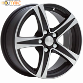 Скад Сакура 6.5x15 5*100 ET35 DIA57.1 Алмаз матовый Литой