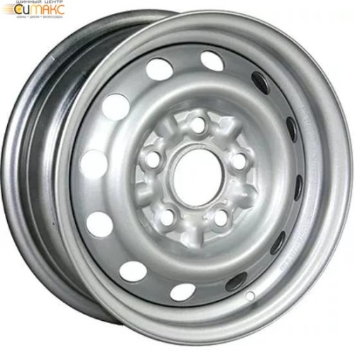 Trebl 6085 5.5x14 5*120 ET40 DIA67.1 Silver Штампованный
