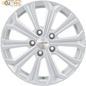 Khomen KHW 1610 6.5x16 5*110 ET45 DIA67.1 F-Silver Литой