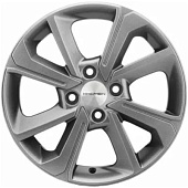 Khomen KHW 1501 6x15 4*100 ET40 DIA60.1 G-Silver Литой
